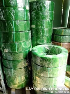 Dây Đai PET Màu Đỏ Bản 12,16,19,25 MM (Cuộn 20kg)