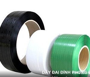 Dây Đai PET Màu Xanh – PET Trơn Hoặc Caro (Cuộn 20kg)